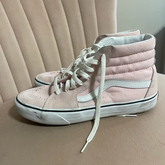 Vans Pink High Tops - Picture 3 of 4